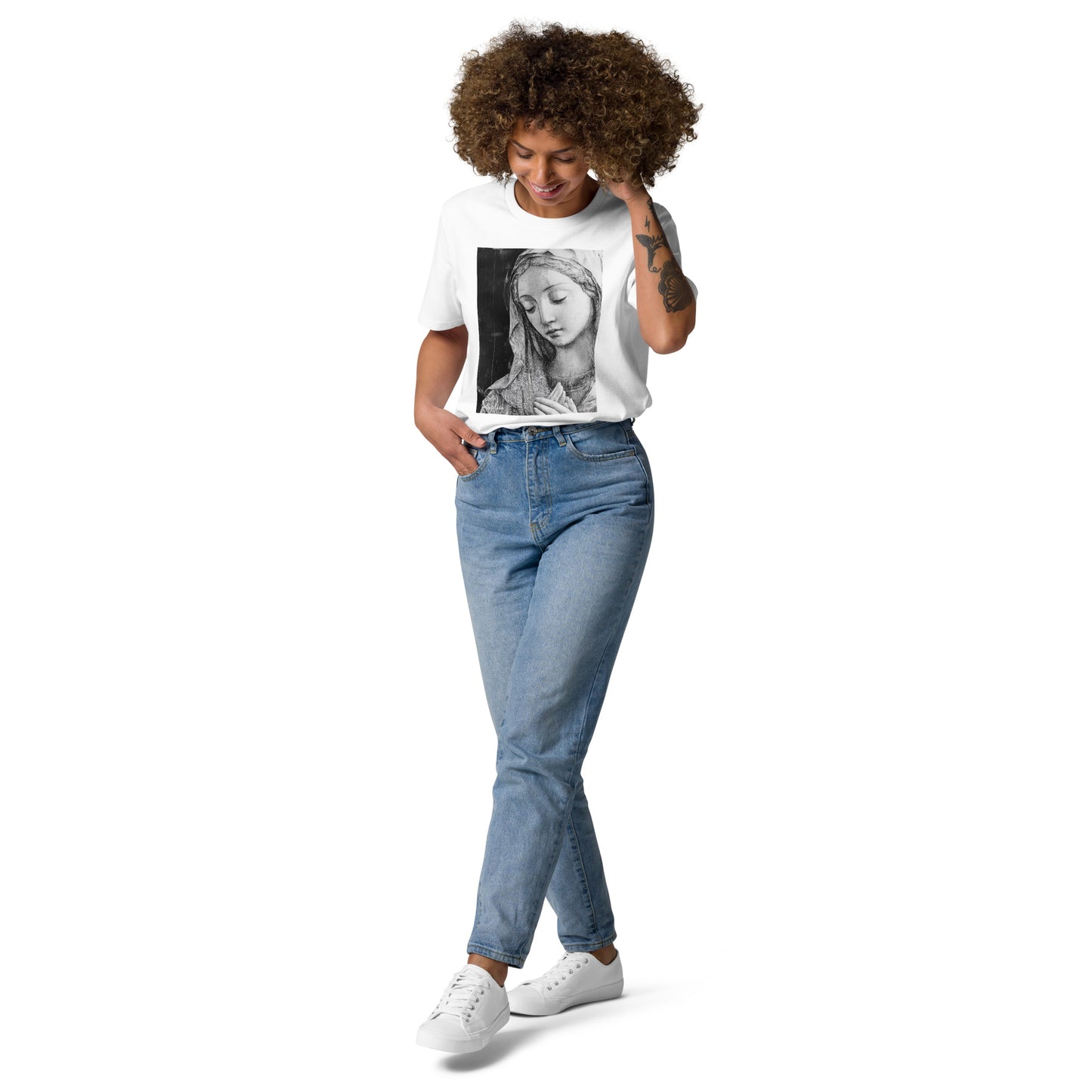 luludelita designer white t-shirt